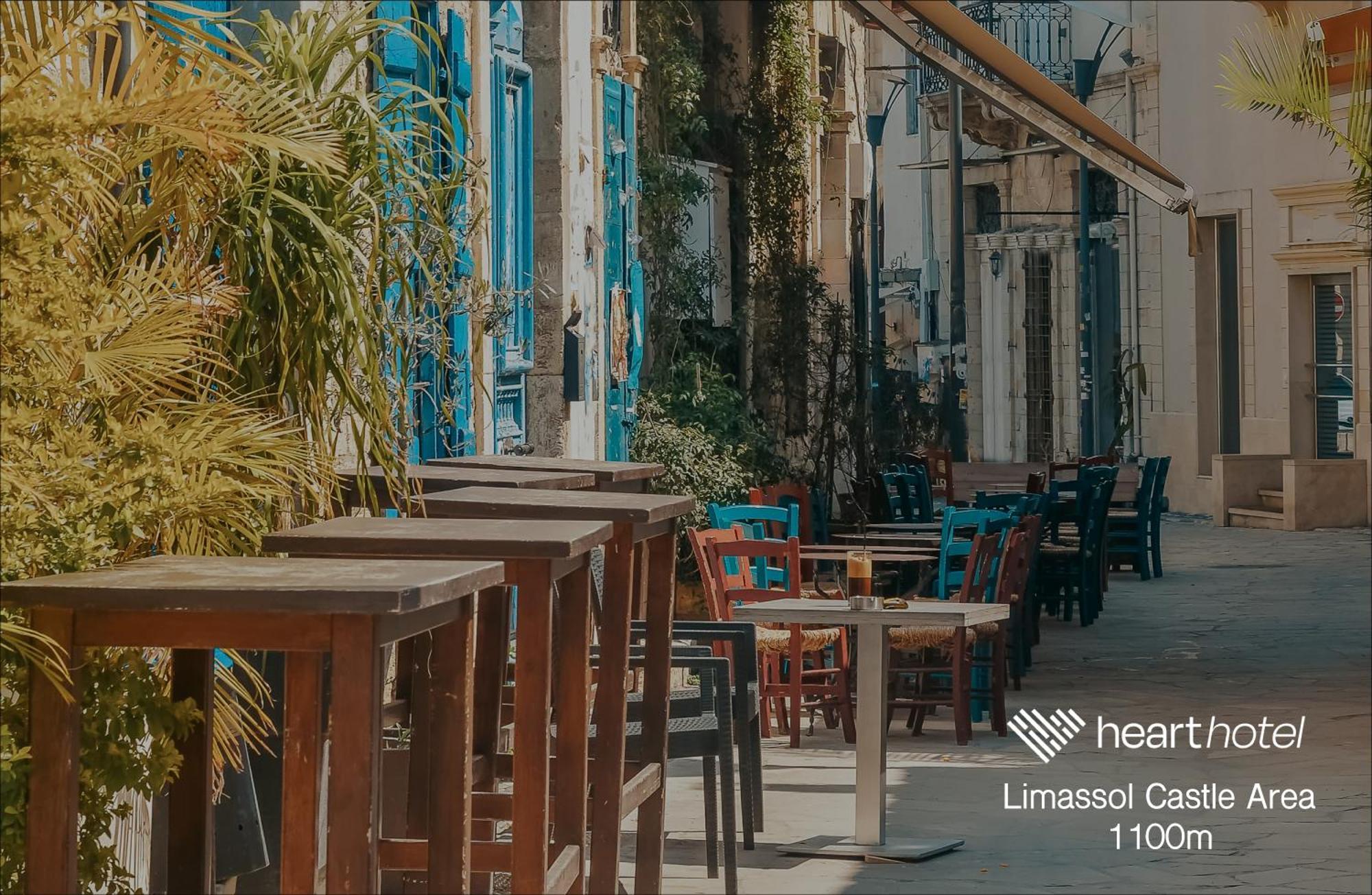 Heart Hotel Limassol Bagian luar foto